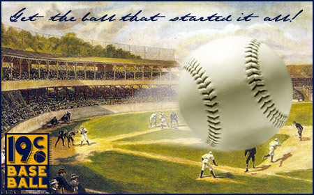 Get the ball that started it all! Only at 19cbaseball.com.