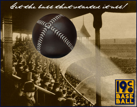 Get the ball that started it all! Only at 19cbaseball.com.