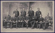 Boston Baseball Team, 1885. Click to enlarge.