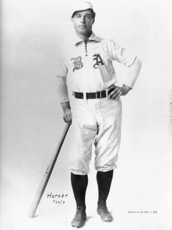 Baseball history photo: Horner Portrait Click photo to return to previous page.