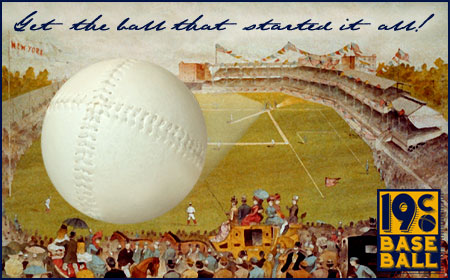 Get the ball that started it all! Only at 19cbaseball.com.
