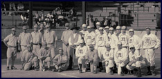 Providence Grays and New York Mutuals at Doubleday Field, Cooperstown, New York in 2004. Click to enlarge.